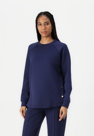 MATERNITY GOLD BUTTON  SET - Tepláková súprava - dark blue