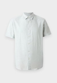 SLHREG SUN SHIRT - Shirt - iceberg green/white