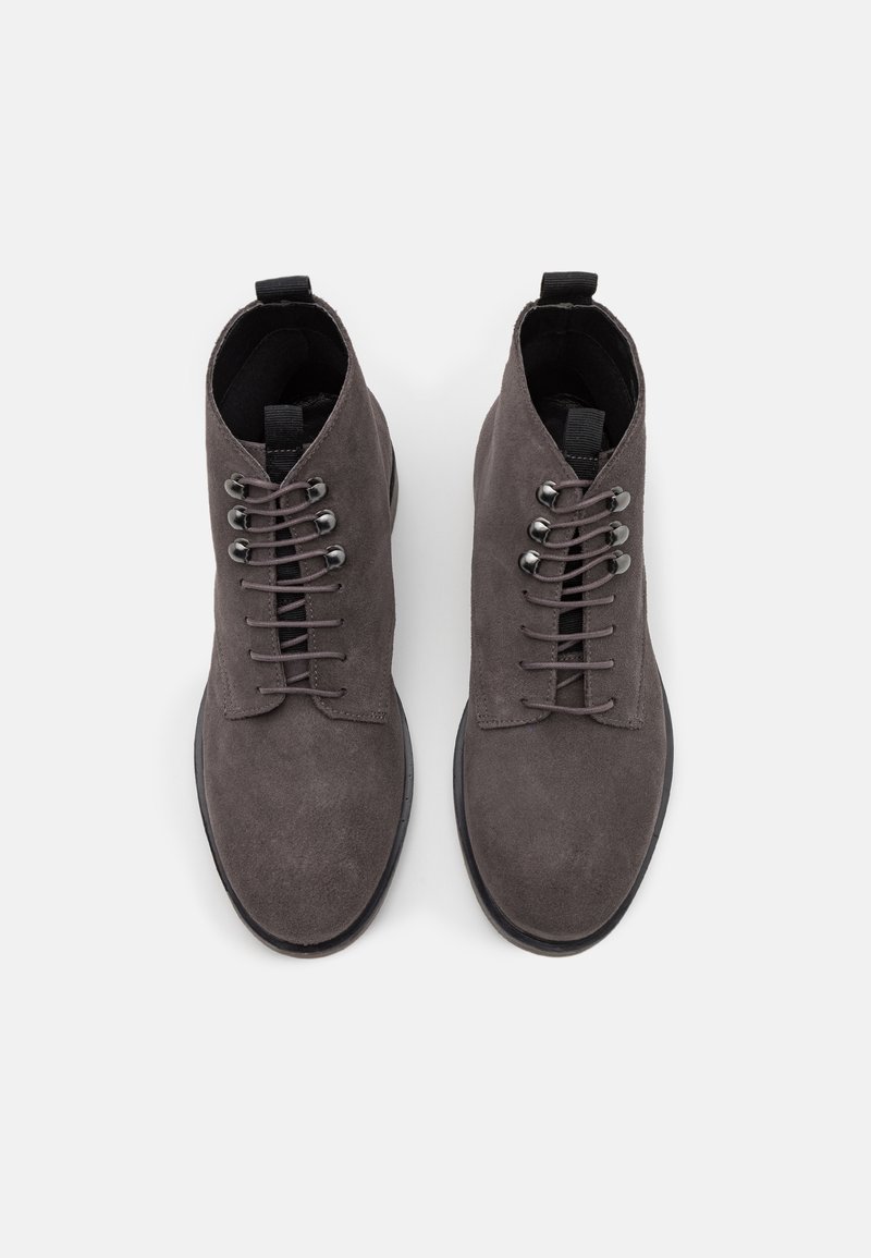 Herren Schnürboots | Hudson London BATTLE Schnürstiefelette grey/grau - TR08908 Herren Schnürboots | Hudson London BATTLE Schnürstiefelette grey/grau - TR08908