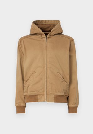 Hollister Co. Hooded Workwear Jacket - Summer jacket - tan