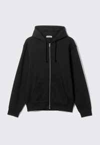 Mikina so zipsom - black