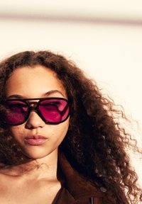 PULL&BEAR AVIATOR  - Sluneční brýle - brown