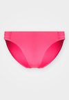 COLLECTIVE HIGH LEG RUCHED SIDE - Bikinio apatinė dalis - raspberry