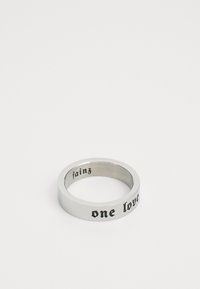 ONE LOVE UNISEX - Prsteň - silver-coloured