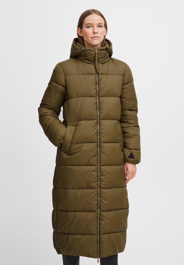 BYBOMINA LONG COAT - Wintermantel - olive