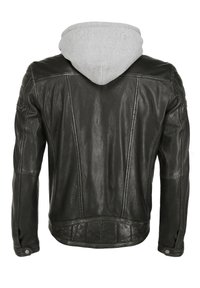 Mustang MIT KAPUZE  - Nahkatakki - black