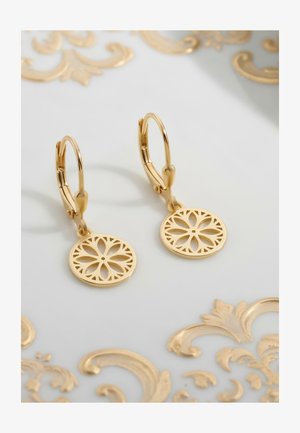 Sofia Milani, FLOWER CIRCLE - Boucles d'oreilles - gold coloured