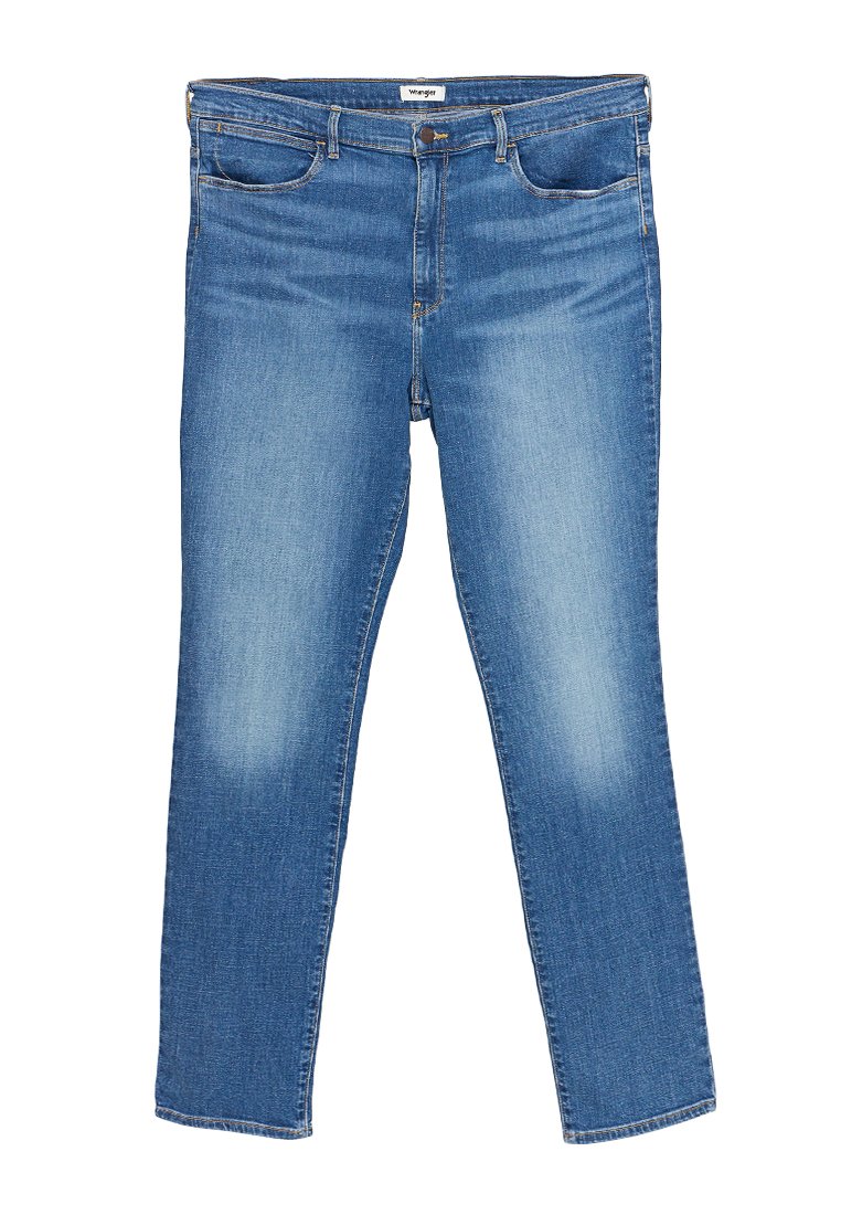 Wrangler Slim fit jeans blauw Wrangler Slim fit jeans blauw
