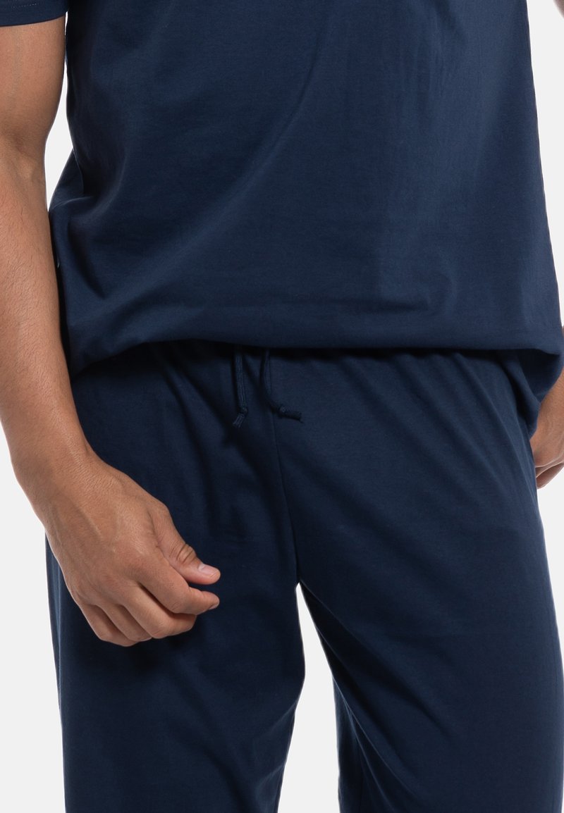 Herren Pyjamas | mey Nachtwäsche Set blau - CY82271 Herren Pyjamas | mey Nachtwäsche Set blau - CY82271