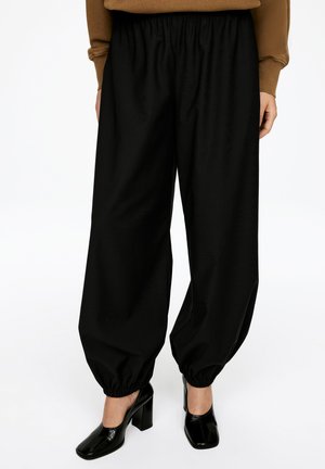 Stoffhose - black
