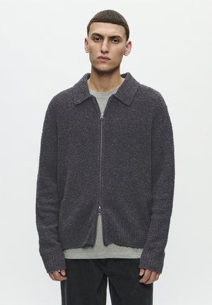 ANDY  - Strickjacke - black sand