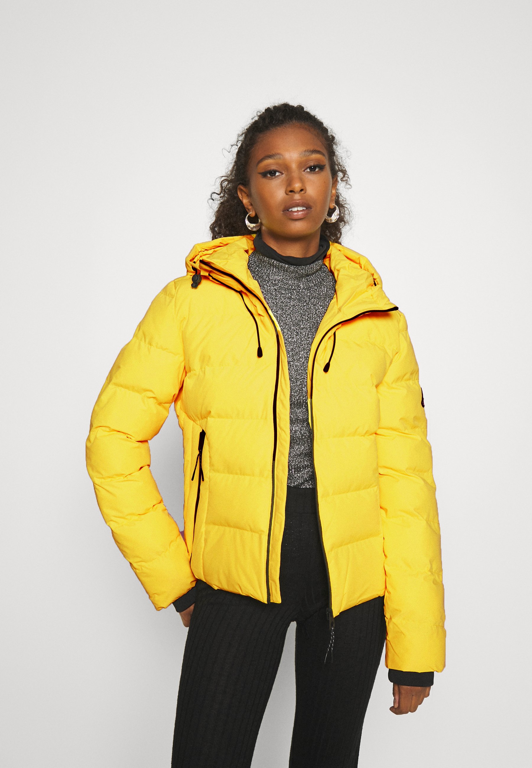 Superdry SPIRIT SPORTS PUFFER - Veste mi-saison - nautical yellow/jaune -  ZALANDO.FR