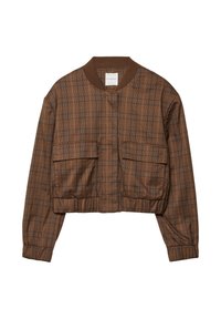 CHECK - Giubbotto Bomber - dark brown