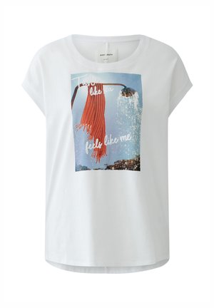 Oui, T-SHIRT - T-shirt imprimé - optic white