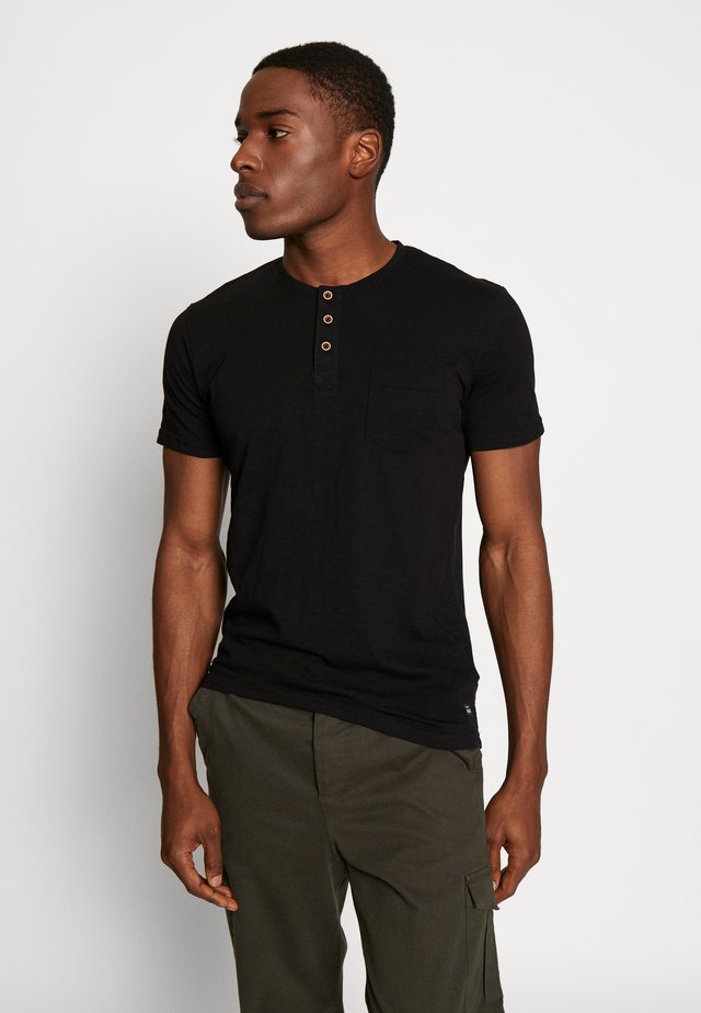 BRIAN - T-shirt med print - black