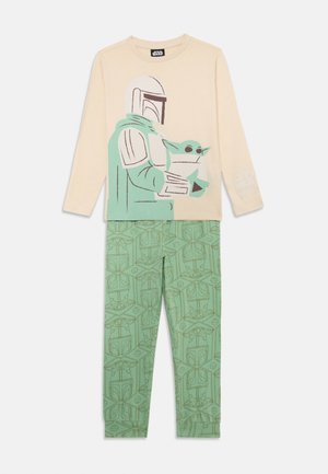 SET - Pyjama - tan/light green