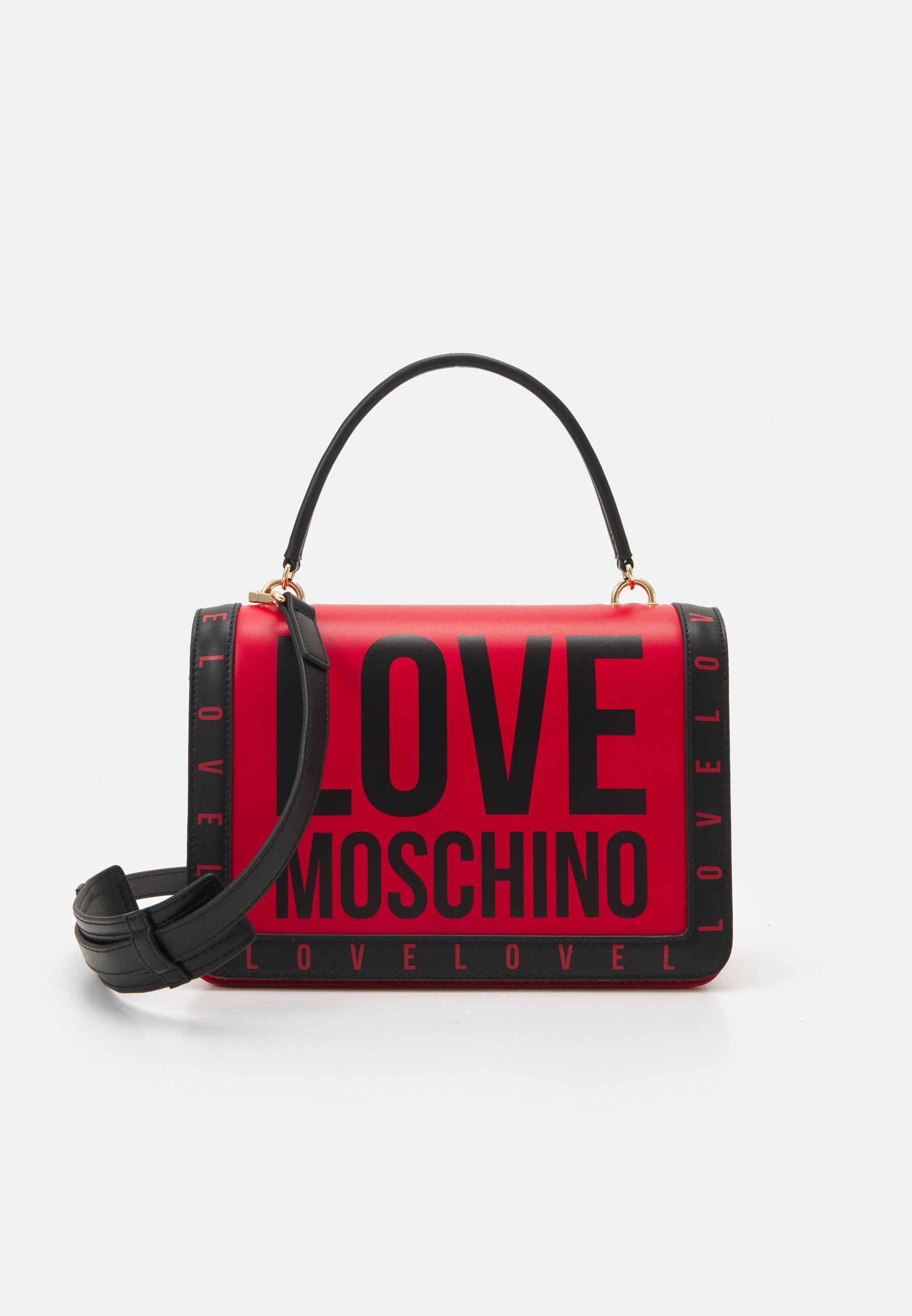 Love Moschino TOP HANDLE CROSSBODY - Borsa a tracolla - rosso - Zalando.it