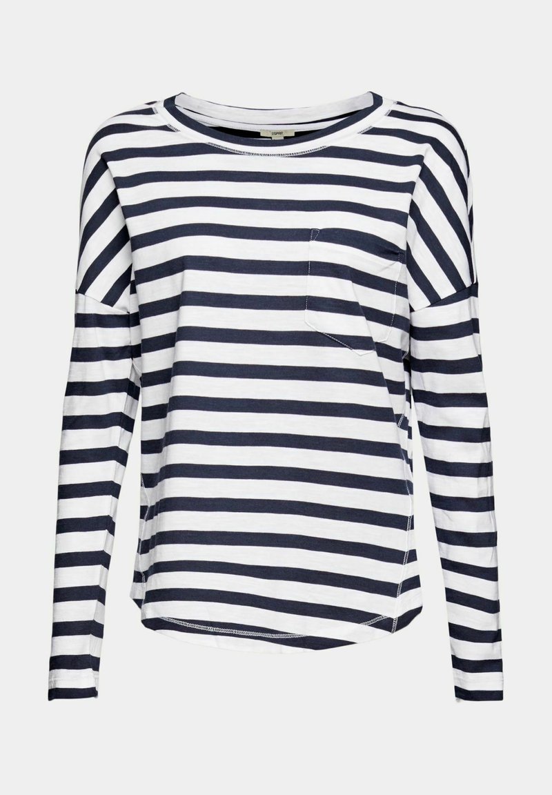 Damen T-Shirts | Esprit Langarmshirt white/weiß - FE70052 Damen T-Shirts | Esprit Langarmshirt white/weiß - FE70052