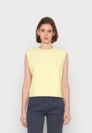 adidas Originals VEST - T-shirt estampada - pulse yellow