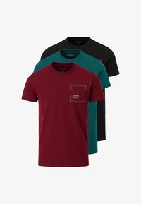 Nevybráno, burgundy black dark green