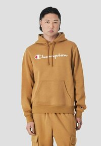 Champion ICONS CONTRAST LOGO LARGE - Sudadera - brown