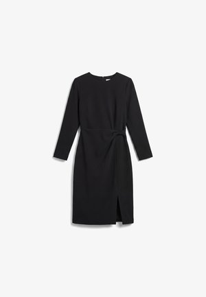 Calvin Klein, TWIST DRESS - Φόρεμα σε ίσια γραμμή - black