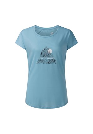 Dare 2B, DARE 2B SERENITY SHORT SLEEVE GRAPHIC ACTIVE T-SHIRT T-SHIRTS - Sports T-shirt - nordic blue