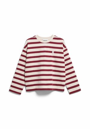 ARMEDANGELS, ICONIC Å FRANKAA - Langarmshirt - undyed-velvet red