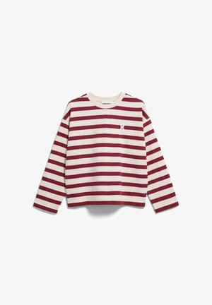 ARMEDANGELS, ICONIC Å FRANKAA - Langarmshirt - undyed-velvet red