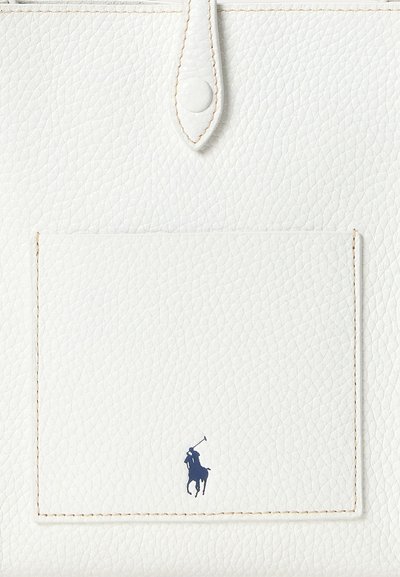 Polo Ralph Lauren POLO PLAY LEATHER POCKET CROSSBODY - Telefona maciņš - paper