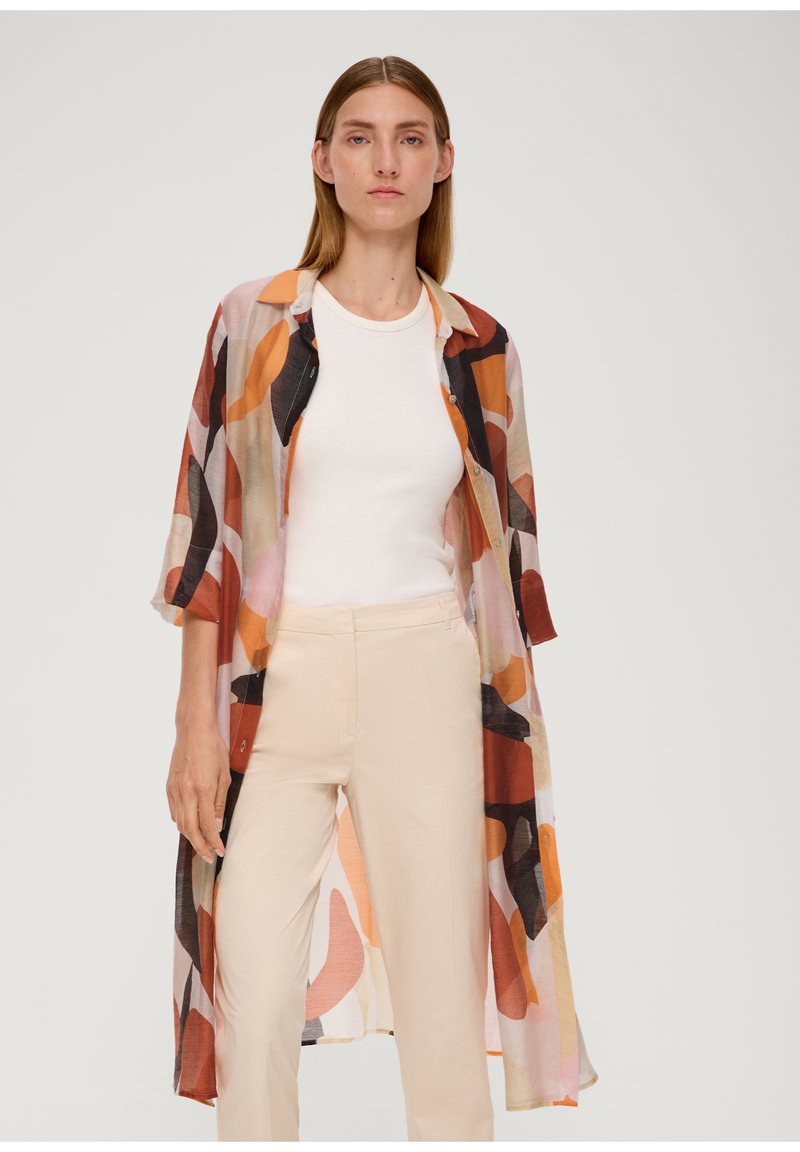 s.Oliver BLACK LABEL Blusenkleid - ecru