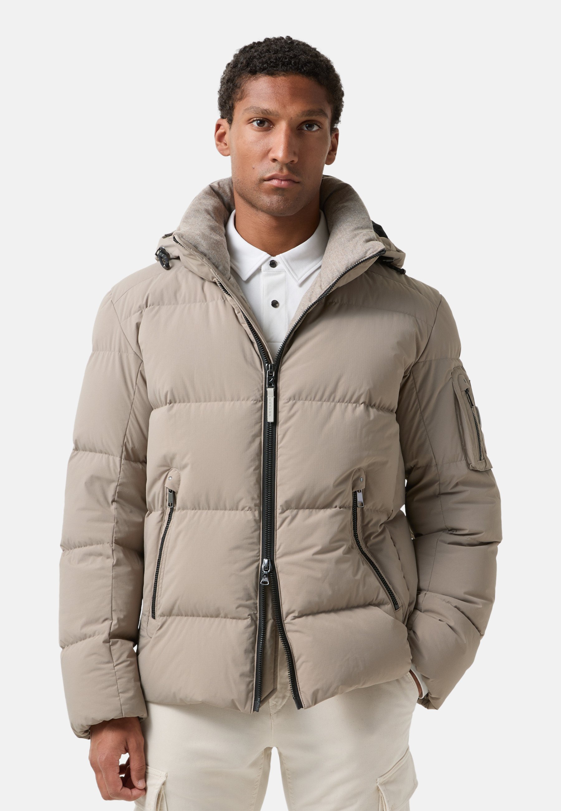Bogner Down jacket - greige/taupe - Zalando