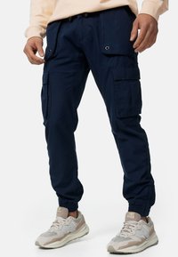 INDICODE JEANS Reisitaskuhousut - navy