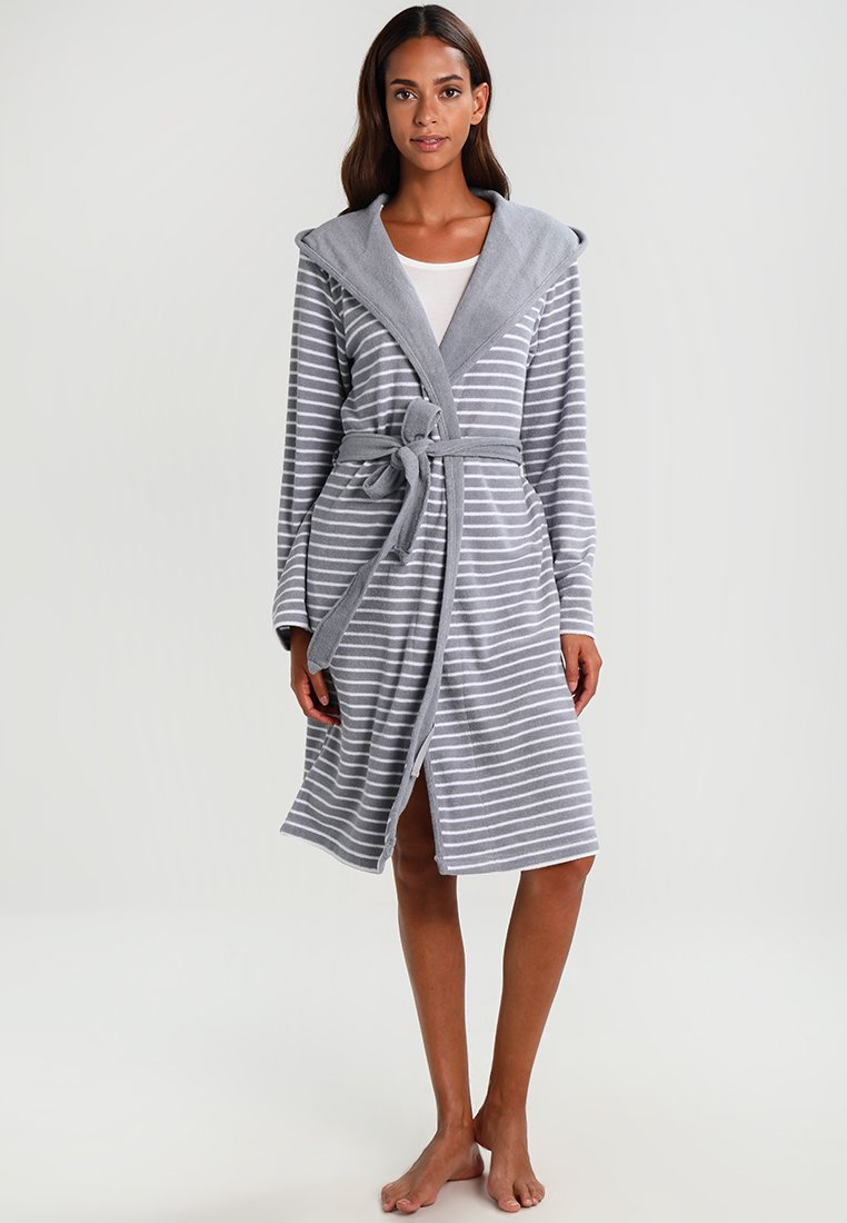 Schiesser Dressing gown hellgrau/grey Zalando.ie