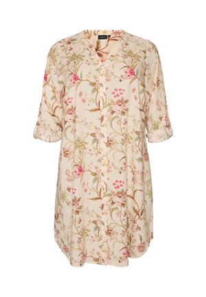 Zizzi, ZIZZI - Blusenkleid - vanille