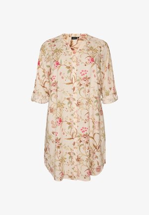 Zizzi, ZIZZI - Blusenkleid - vanille