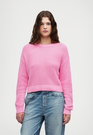 NMMAYSA O NECK - Pullover - begonia pink