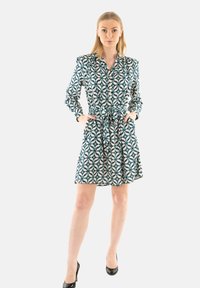 LA PETITE ÉTOILE RUKA - Vestido camisero - bleu