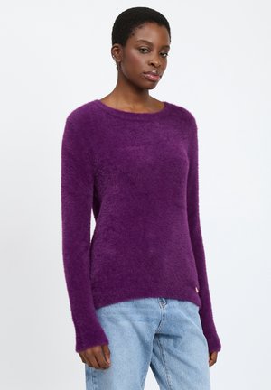 INFLUENCER CREW-NECK - Trui - purple
