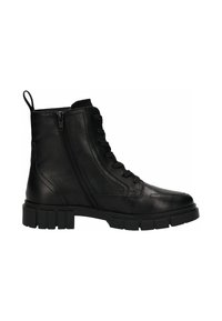 bugatti Botines con plataforma - black