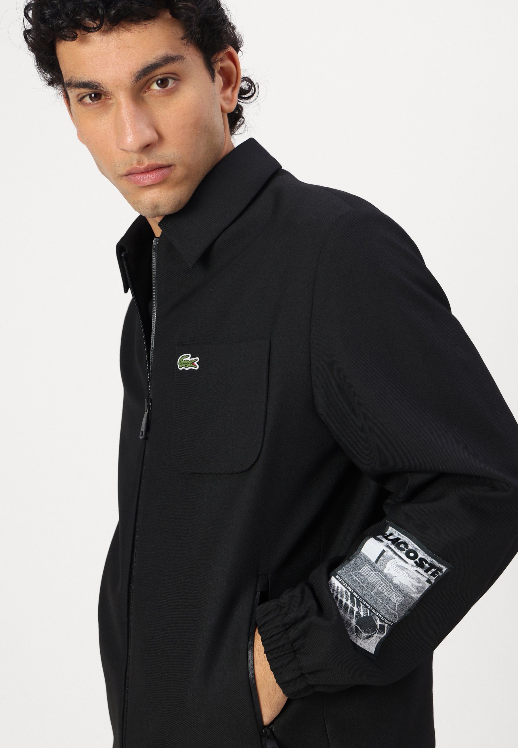 Lacoste Summer jacket - black - Zalando.co.uk