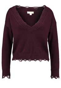 Honey Punch Stickad tröja - purple