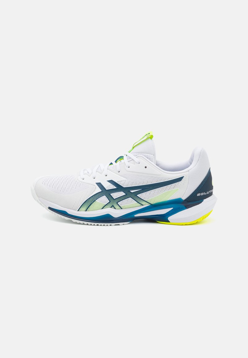ASICS SOLUTION SPEED 3 - Tenisice za sve terene - white/mako blue
