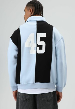 HALF ZIP - Sweatshirt - baby blue