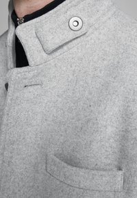 Jack & Jones PREMIUM BLAMELTON SN - Īss mētelis - light grey melange