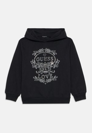 JUNIOR HOODED ACTIVE - Hoodie - jet black