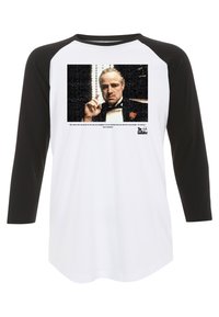 Henry Tiger THE GODFATHER THE DON - Langærmet T-shirt - white black