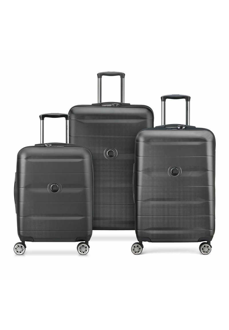 Delsey Paris SET 3-TEILIG - Luggage set - schwarz/anthracite - Zalando