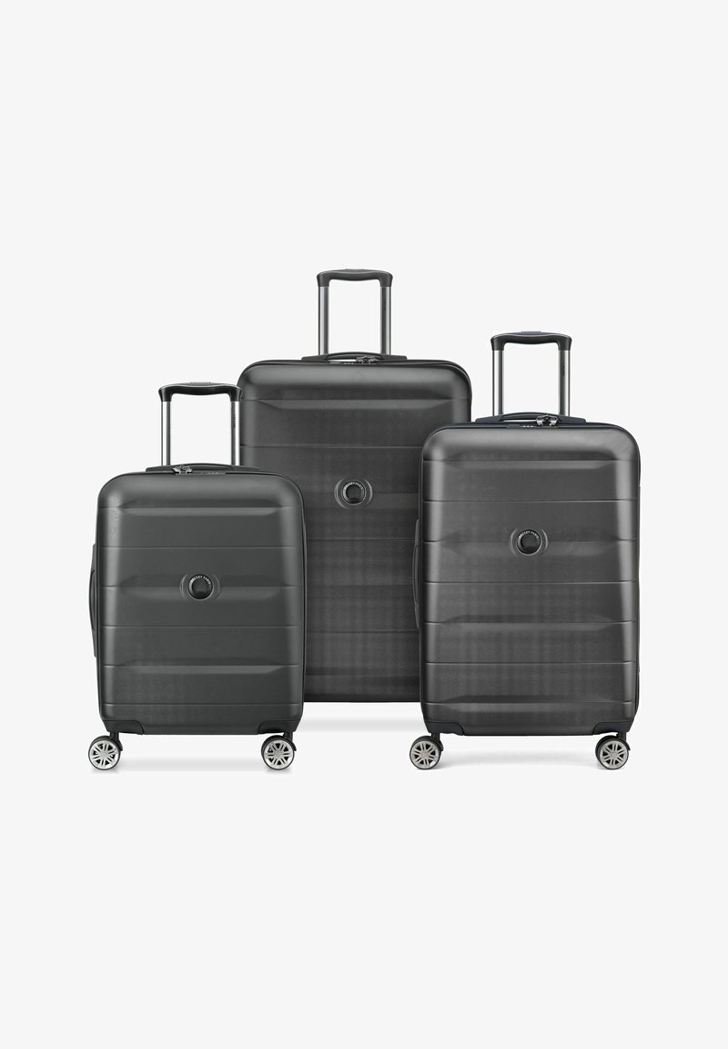 Delsey Paris SET 3-TEILIG - Luggage set - schwarz/anthracite - Zalando