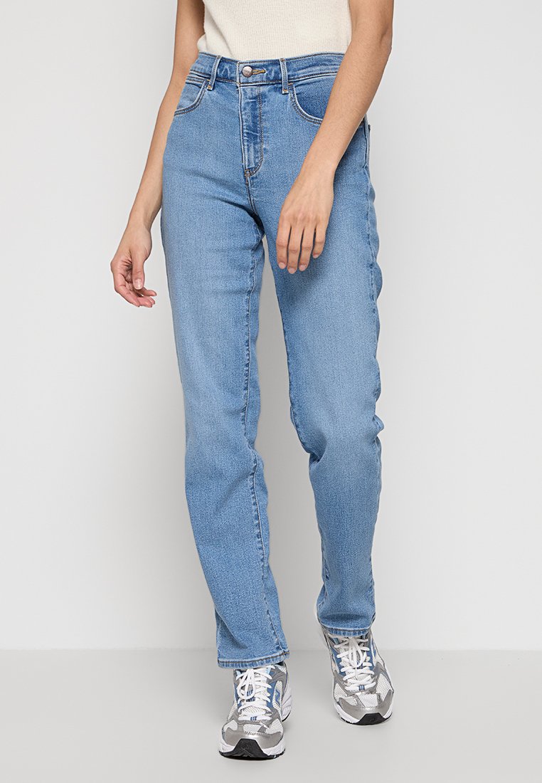 Wrangler Straight leg jeans lichtblauw